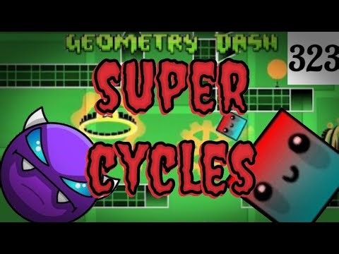 Super Cycles al 100% (Easy Demon) /GEOMETRY DASH.