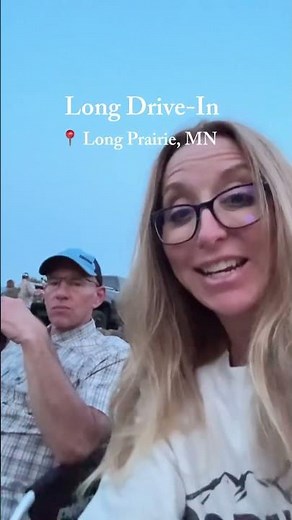 How cool is this RV camping spot! We just overnighted at a drive-in movie theater!