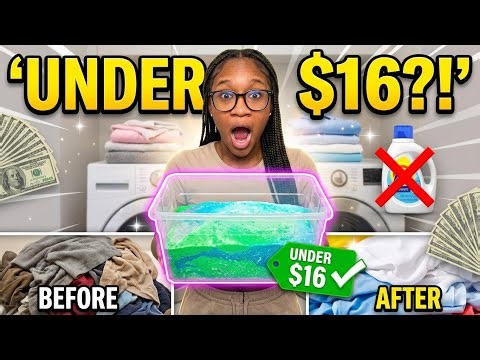 I Made Laundry Detergent for Under $16 (That Lasts 1 Year!) — Dollar General Budget Hack