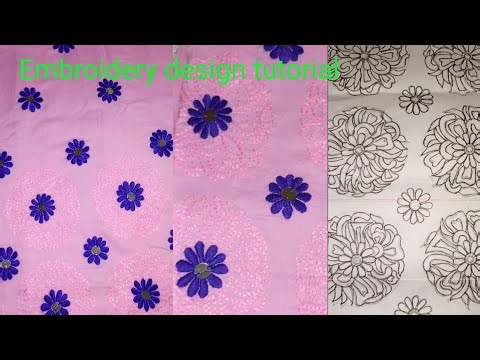 Drowning and selai tutorial /hand embroidery dress design/dress making 2025...