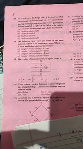 The cur shown is 14. Three resistors each of 2ohm are connected... | Filo