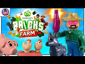 Woolworths Bricks Farm | Hybrid Farm of Countdown & Woolworths Farm Sets