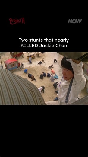 NOW on Instagram: "The legend that is Jackie Chan 🙌⁣ #jackiechan #stunts #projectA #action"