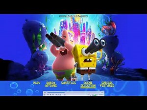 The SpongeBob Movie: Sponge on the Run 2021 DVD Menu Walkthrough