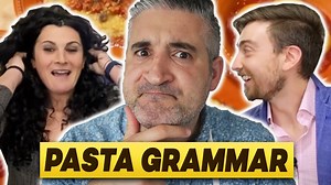 Italian Chef Reacts to PASTA GRAMMAR (An American Cooks for his Italian Wife) - Italian Food