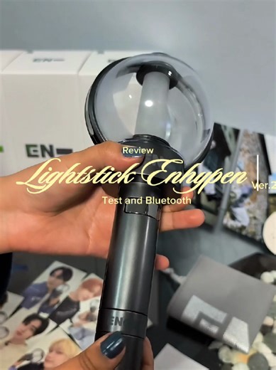 ENHYPEN Light Stick Ver.2 review: cómo usar, colores y Bluetooth