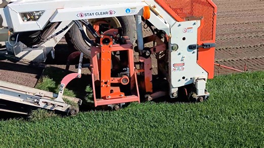 A short video so you can see how your sod is harvested in the field. | Braun Turf Farms