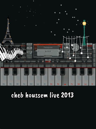 instru cheb houssem 2013 live #habibou31🇩🇿🎹🎼 #chebhoussem #yamahaa1000 #راي_قديم #explore @Kawaki pianiste 13