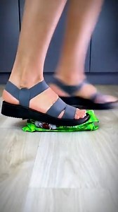 89K views · 273 reactions | Sandals smash candy#ASMRHighHeels#HighHeelsASMR#SatisfyingASMR #HighHeelCrush#HighHeelsSquish#HighHeelsChallenge#HighHeelsCrushing#FootwearCrush#CrushingASMR | ITeste | Facebook