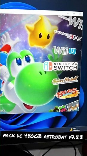 Retrobat V7.5.3 480GB Pack - Preview 90 Systems with 8000 Games #retrobat #gaming #emulators #pc