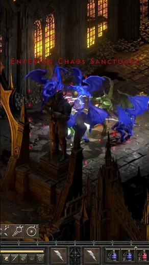 THIS CRAZY BUILD is BETTER THAN WARLOCK NOW #diablo2resurrected #shorts #gaming
