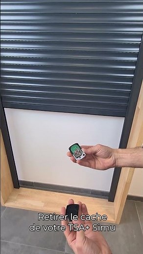Rajouter une télécommande Simu TSA+ porte clé (HZ et RTS)