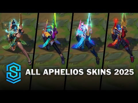All Aphelios Skins Spotlight 2025