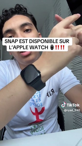 Snapchat Disponible sur Apple Watch : Enfin !
