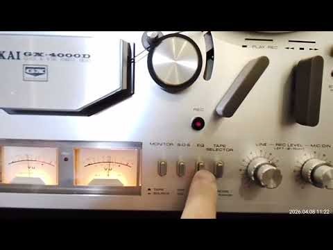 🎶AKAI GX-4000D Vintage Audio Supermarket GLOBAL OPT RetroTone Lab