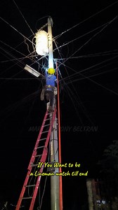 139K views · 1.8K reactions | Buhay Lineman, night shift maintenance repair Transformer Spark, watch this video Life of a Lineman #adsonreels #reelsvideoシ#Lineman #linemanattitude #LinemanLife #LinemanPride #electrician #electricity #electrical #powerlineman #nightlife #everyone #followers #highlights #thankyouforwatchingmyreels | Mark Anthony Beltran | Facebook