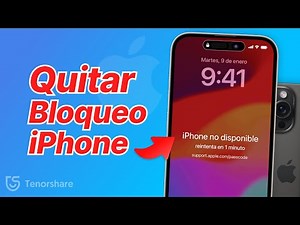 ✅Cómo desbloquear iPhone 11/12/13/14/15📱 bloqueado sin PC ni Contraseña