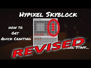 Revised Getting Quick Crafting Guide