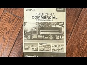 Chapter 6 California Commercial Driver Handbook 2024 COMBINATION VEHICLES 6.1-6.5 DMV Exam Prep