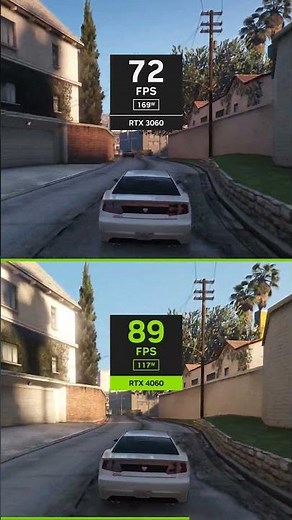 RTX 3060 vs RTX 4060 on GTA 5 Enhanced (Very High Ray Tracing Preset, 1440p)