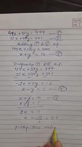 Mathematices (Standard) sample question paper SECTION -B If 49 ... | Filo