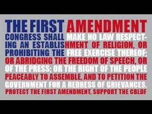 First Amendment Song