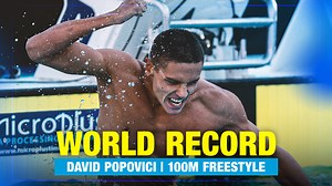 #Flashback to David Popovici's historic record-breaking race in Rome ⏪ Will Popovici break more records on home turf at #LENOtopeni2023, 5-10 December? 👀 #Swimming | European Aquatics