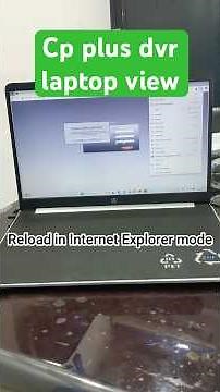CP Plus DVR Laptop View | DVR NVR Ko Laptop Me Kaise Open Kare | Camera Live Webview Guide