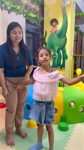 Aru enjoying happy moments with Smriti 😊🥰#Tom&jerry