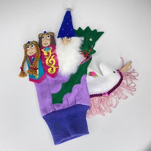 Vtg Fairy Tale Finger Puppet Glove Plush Toy for Babies & Kids Storytelling - Etsy