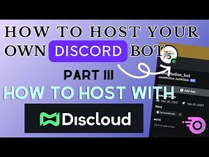 How to host Discord Bot for free | ‪@Discloud‬ tutorial | How to use discloudbot to host discord bot