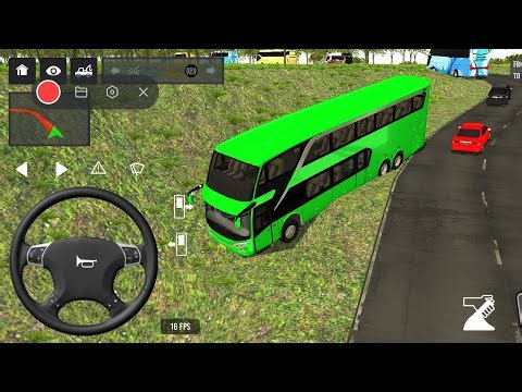 Highway Madness – Euro Bus at Maximum Speed! 🔥|Bus Simulator