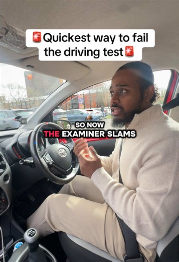 Quickest Ways to Fail Your Driving Test