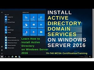 Install Active Directory on Server 2016 - How to Promote Server 2016 to DC - TeachMeComputers
