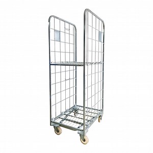 [Hot Item] Hotel Linen Roll Cage Warehouse Storage Cargo Trolley Tool Roll Container