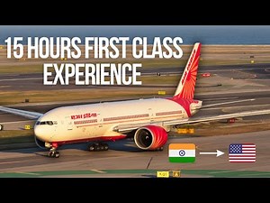 AIR INDIA FIRST CLASS TRIP REPORT / $10 000 SEAT / 4K