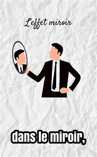 Pourquoi le miroir n'inverse PAS le haut et le bas ? #miroir #science #shorts