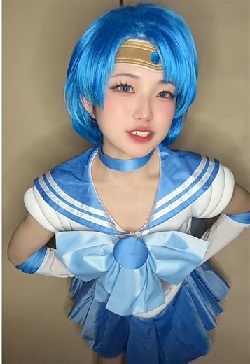 Exciting Sailor Mercury Cosplay by Mocha