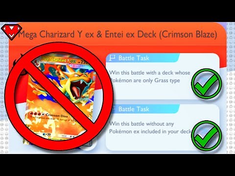 How to Beat Mega Charizard Y EX Expert Solo Battle! (ONLY GRASS TYPE / NO EX)