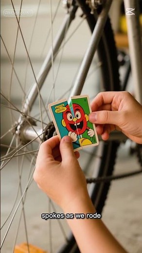 The Baseball Card Trick for Your Bike! 🚲🏍️