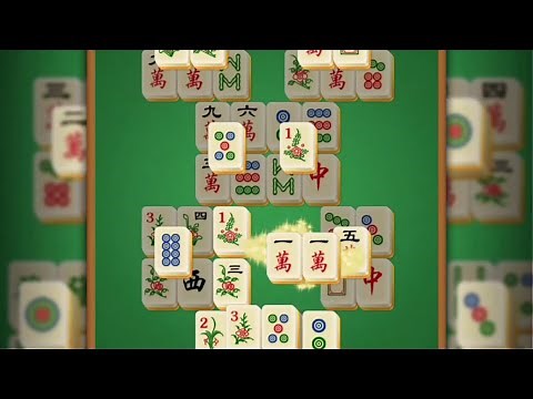 四川省 麻雀ソリティア 無料ニ角取りゲーム 麻雀牌パズル PV