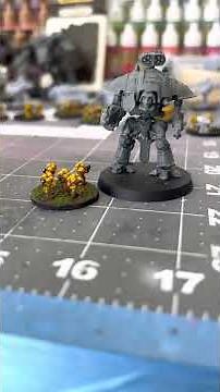 How Games Workshop deals with scale. Comparing 28mm 40K, 8mm Adeptus Titanicus, and 6mm Epic 40K.