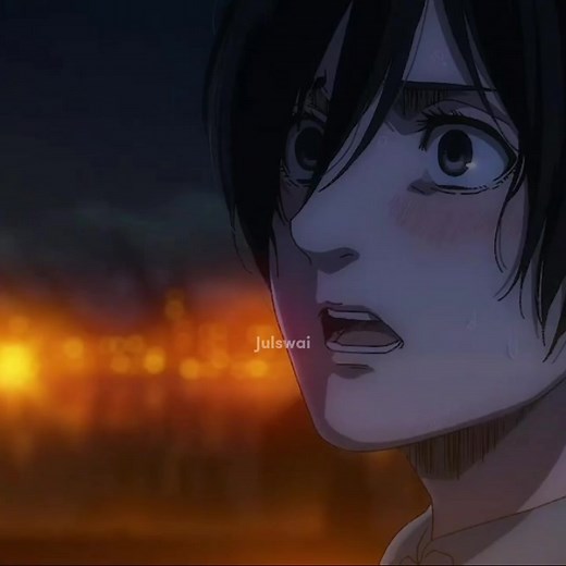 Eren and Mikasa Sweet Moments in Attack on Titan