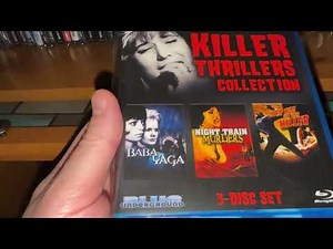 (2025) BLUE UNDERGROUND Collection Overview 4K Blu Ray DVD Box Sets HORROR Westerns Cult Classics
