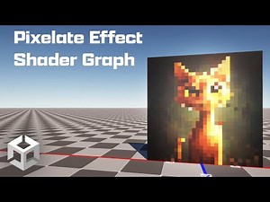 Pixel Effect Shader Graph Unity