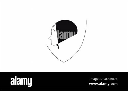 Conceptual animation symbolizing knowledge protection. A shield safeguards a mind filled with books, representing education and learning as a defense against ignorance Stock Video Footage - Alamy
