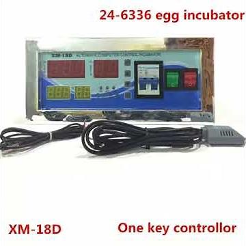 Price 9999/- Full automatic egg incubator Controller XM-18D Thermostat with Temperature Humidity S