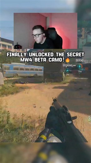 UNLOCKING THE *SECRET* CAMO IN THE MW4 BETA! 😱🔥