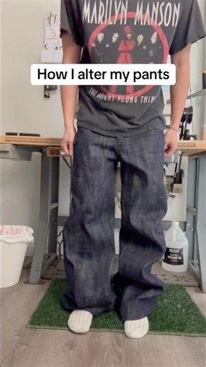How to alter pants easy and fast #fashion #alterations #fashiondesign #sewing