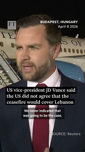 Europeans say ceasefire must include Lebanon | FT #shorts